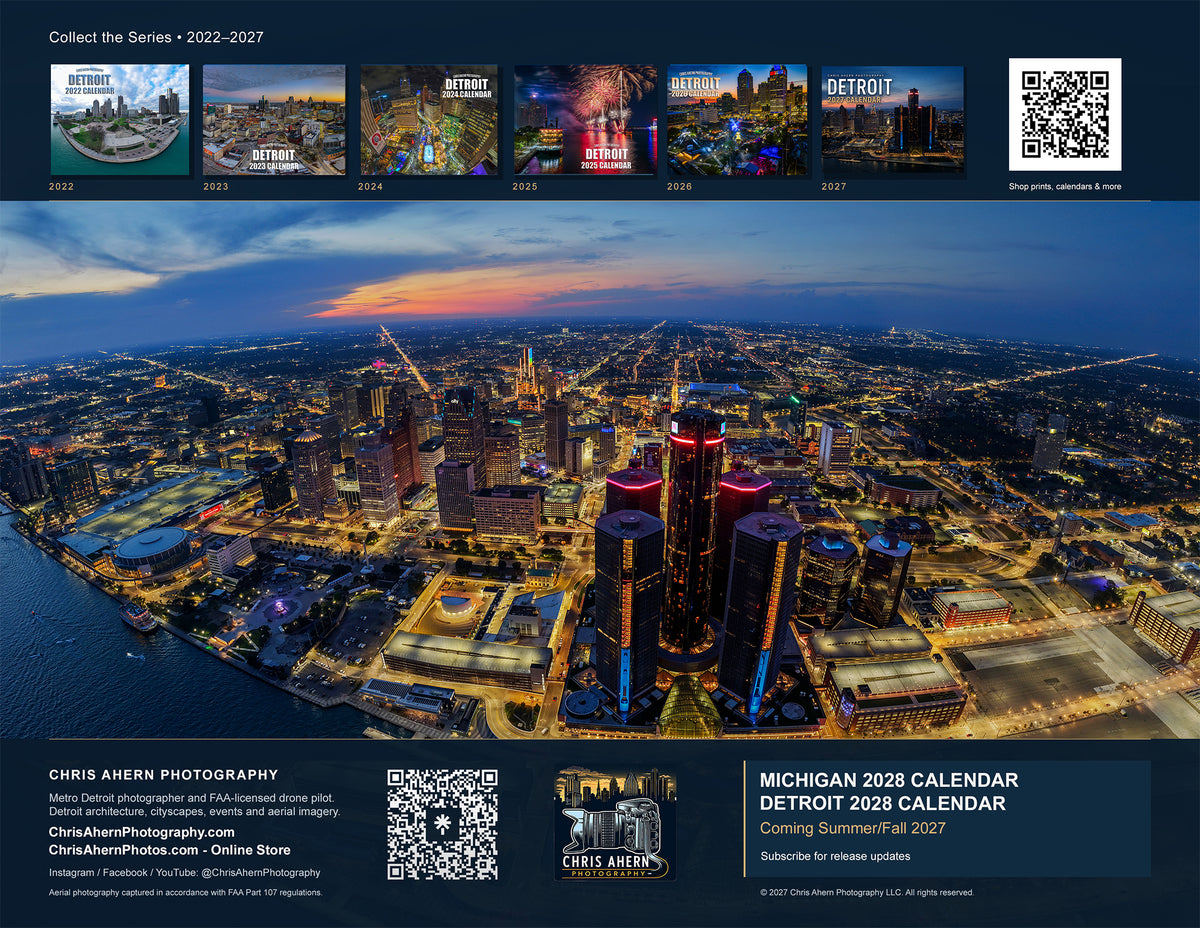 2027 Detroit Calendar