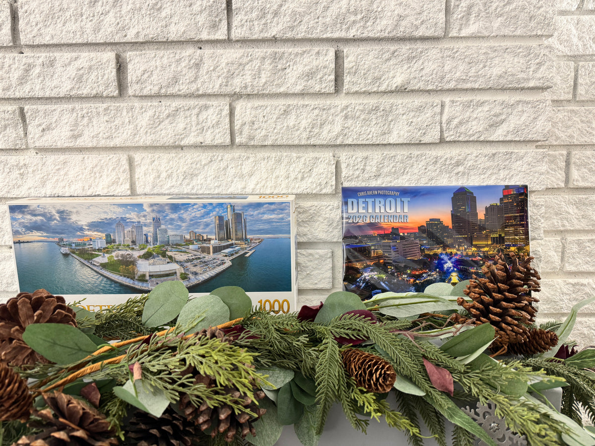 Detroit Calendar + Puzzle Bundle