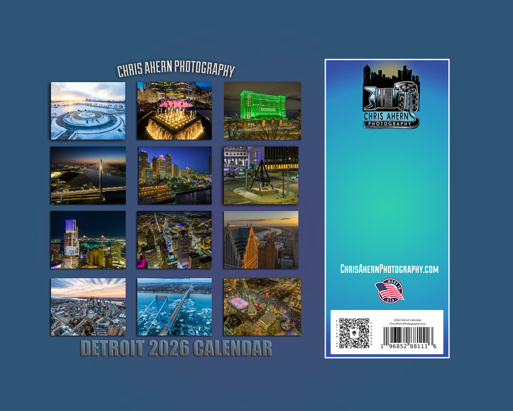 Detroit Calendar + Puzzle Bundle