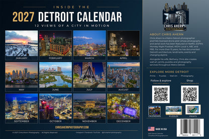 2027 Detroit Calendar