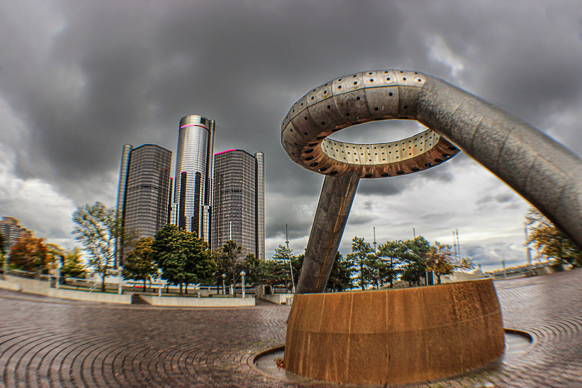 Hart Plaza photographic artwork by Chris Ahern Photography