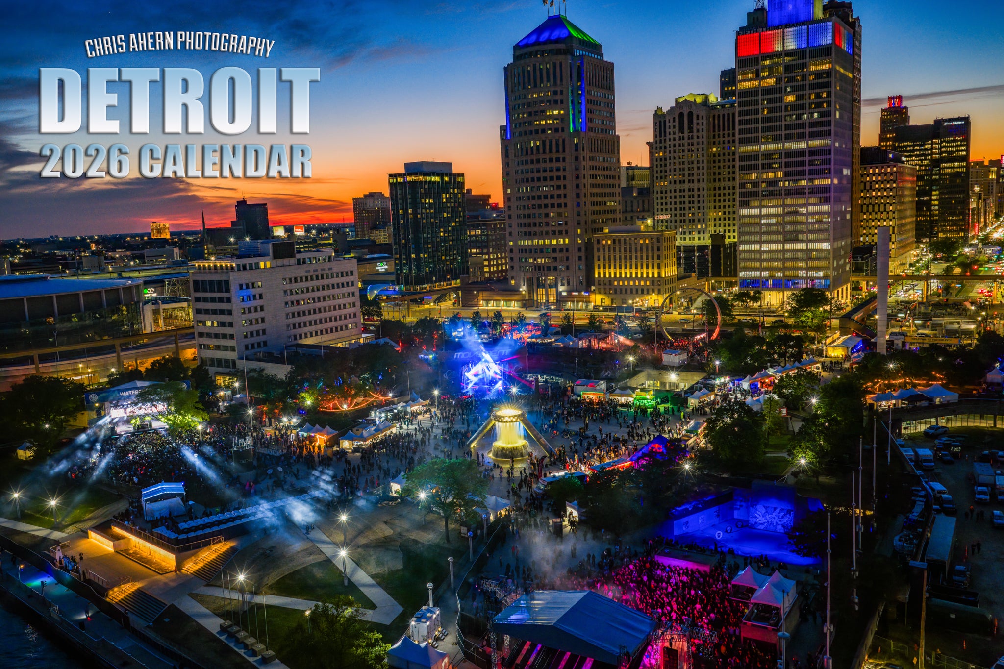 2026 Detroit Calendar