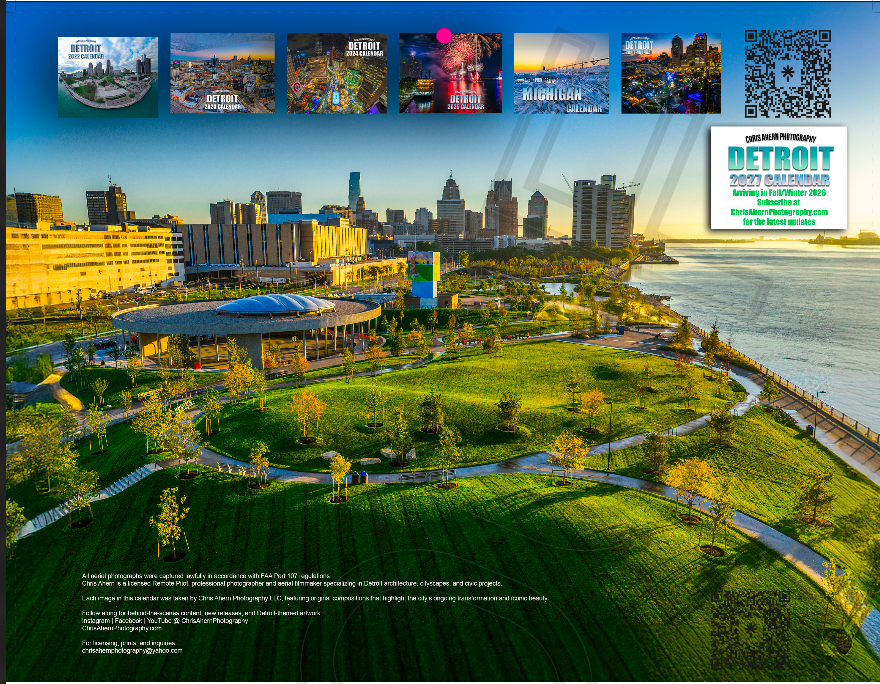 2026 Detroit Calendar