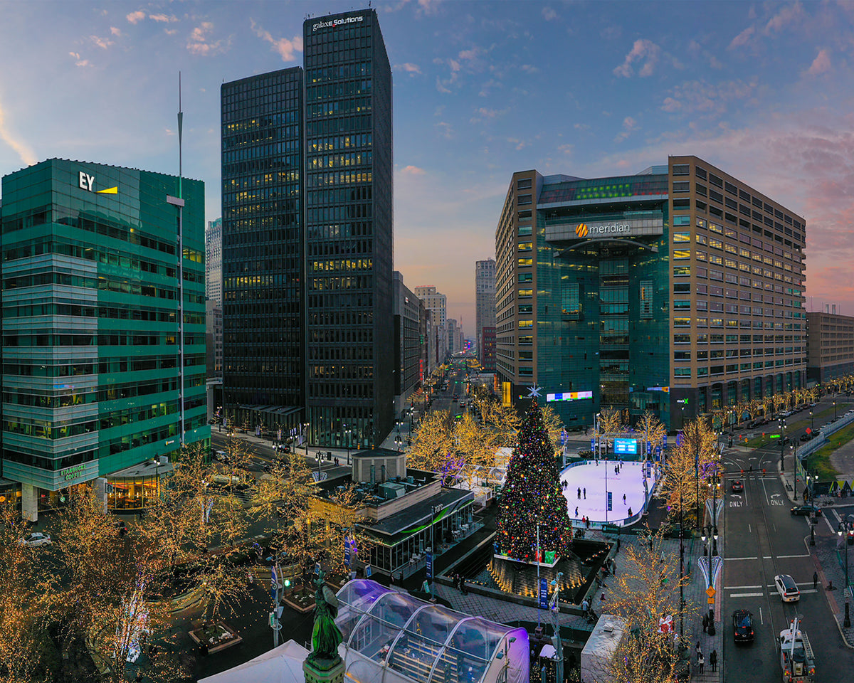 Christmas Panorama photographic artwork by Chris Ahern Photography
